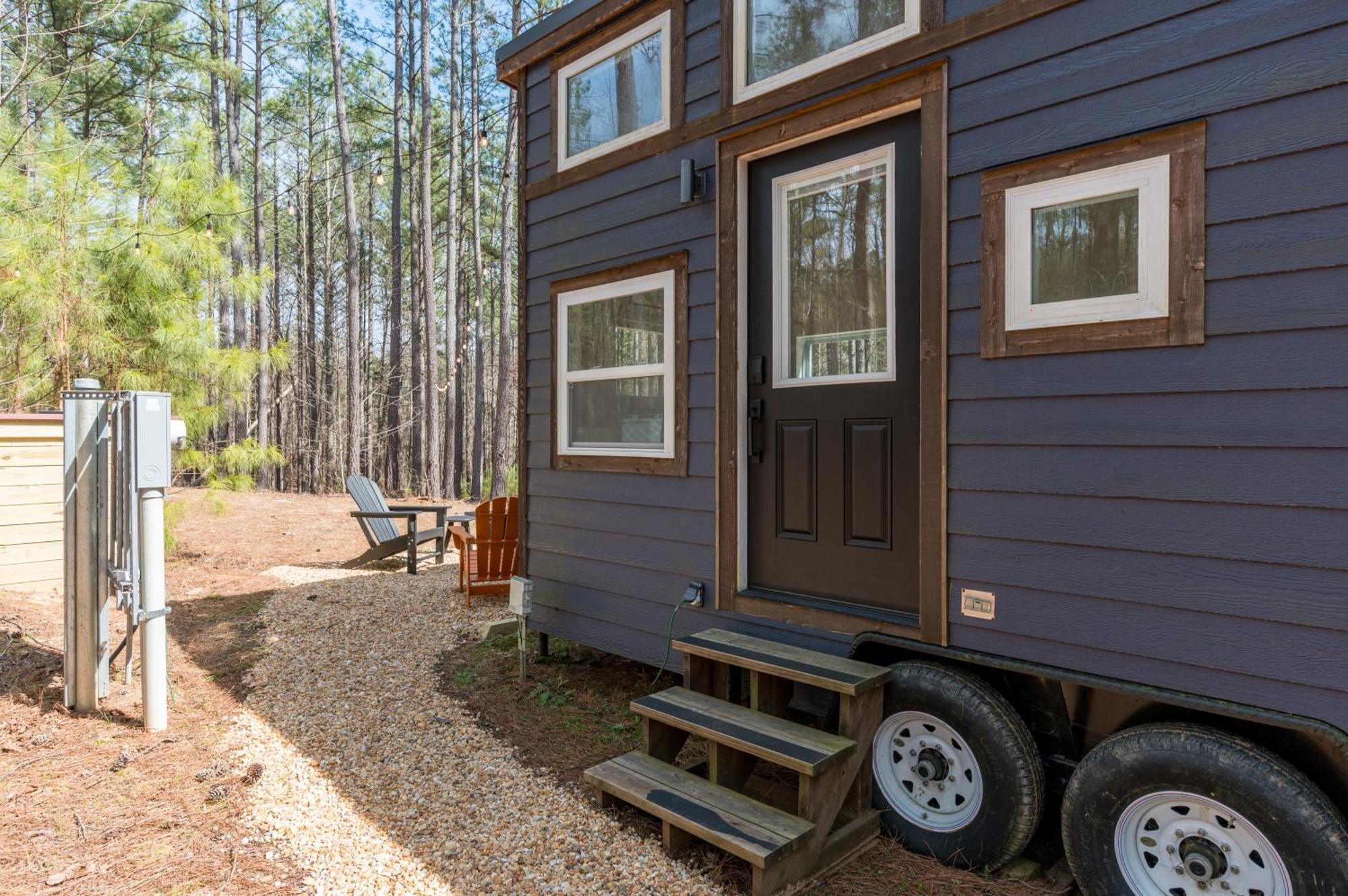فيلا Pine Creek Tiny House Amherst المظهر الخارجي الصورة