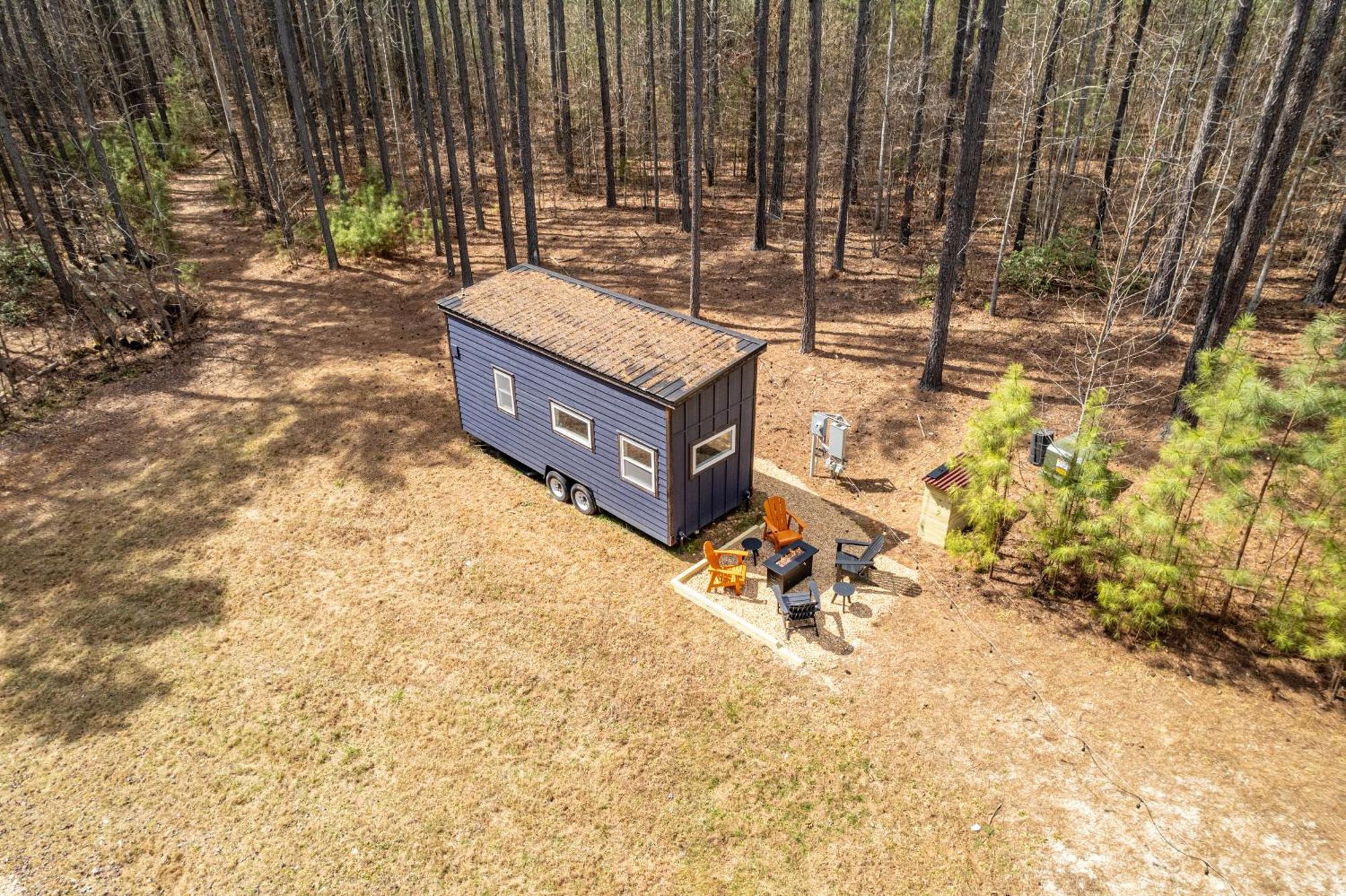 فيلا Pine Creek Tiny House Amherst المظهر الخارجي الصورة