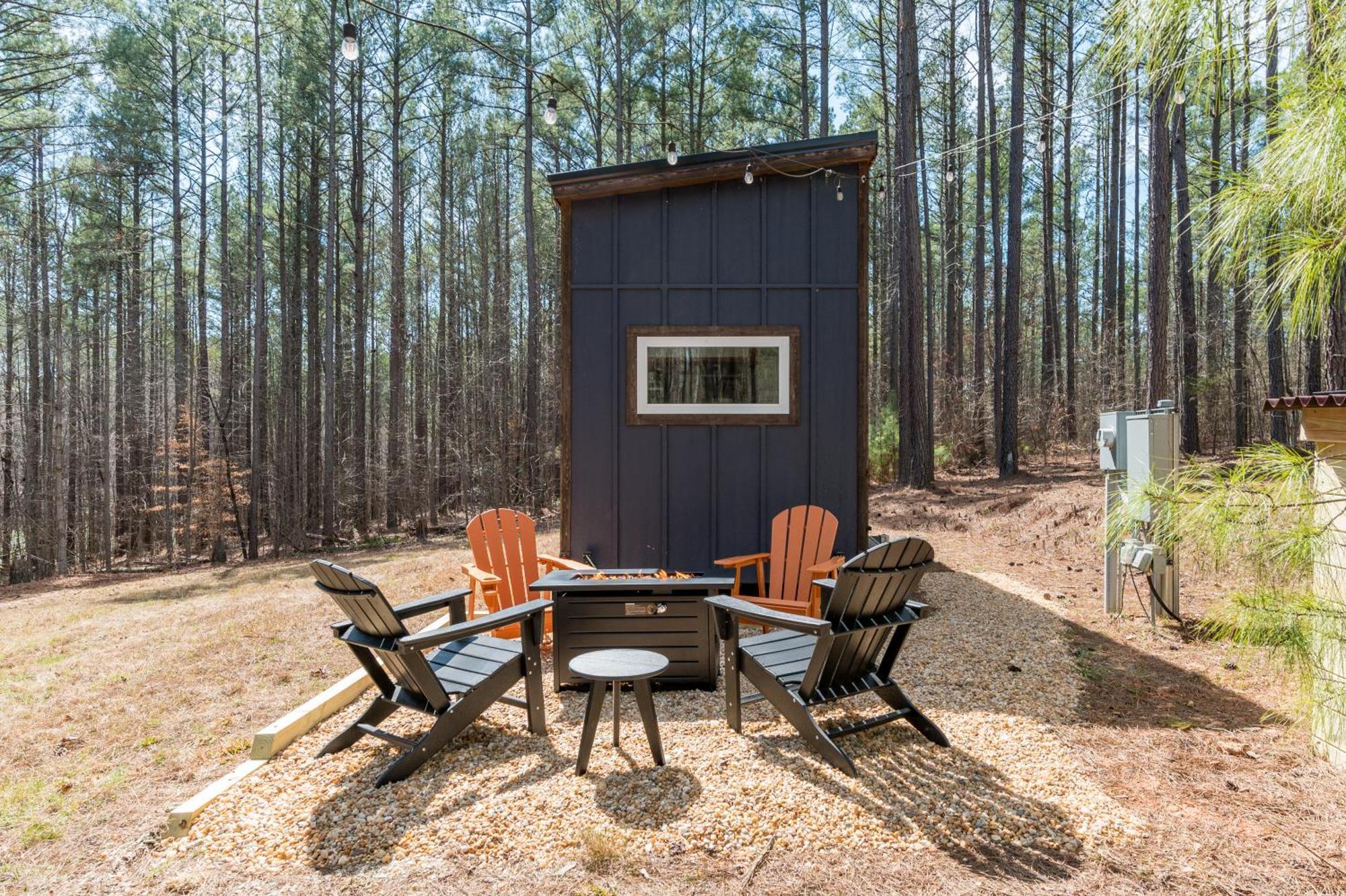 فيلا Pine Creek Tiny House Amherst المظهر الخارجي الصورة