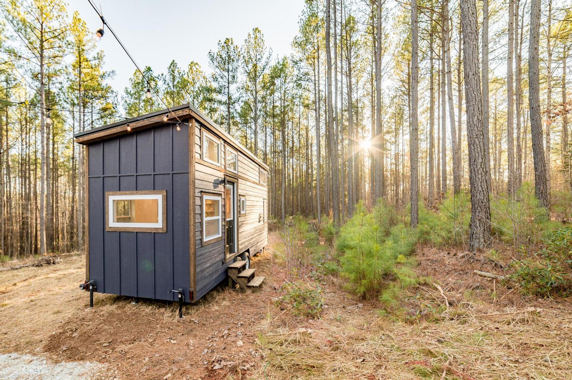 فيلا Pine Creek Tiny House Amherst المظهر الخارجي الصورة