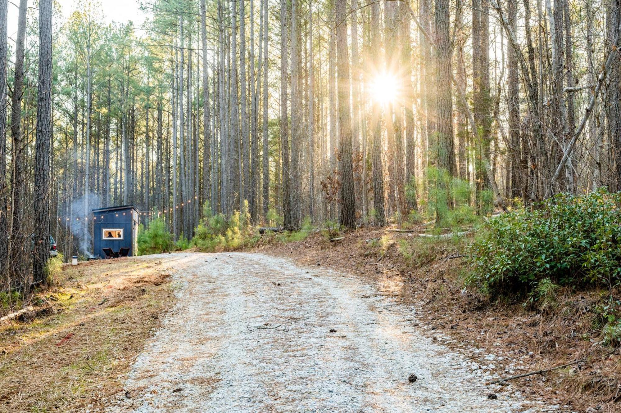 فيلا Pine Creek Tiny House Amherst المظهر الخارجي الصورة