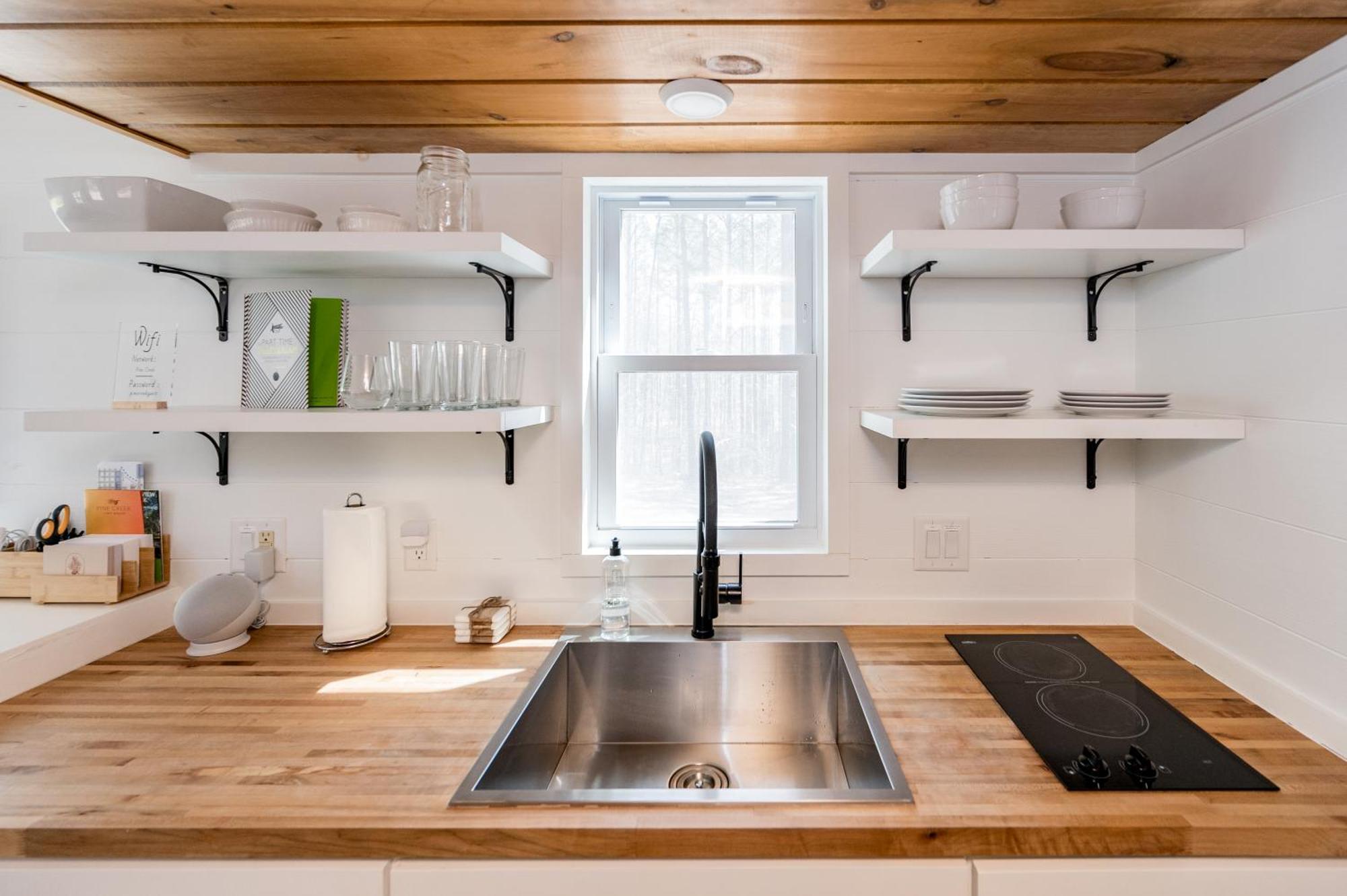 فيلا Pine Creek Tiny House Amherst المظهر الخارجي الصورة
