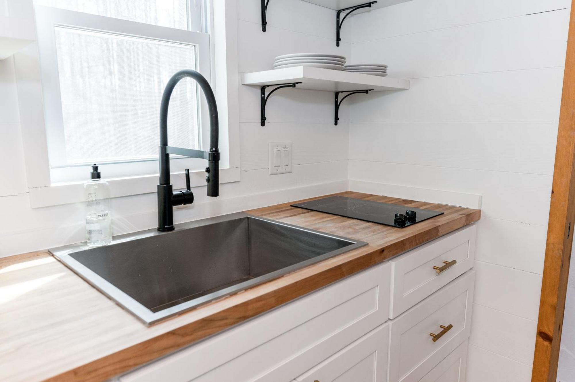 فيلا Pine Creek Tiny House Amherst المظهر الخارجي الصورة