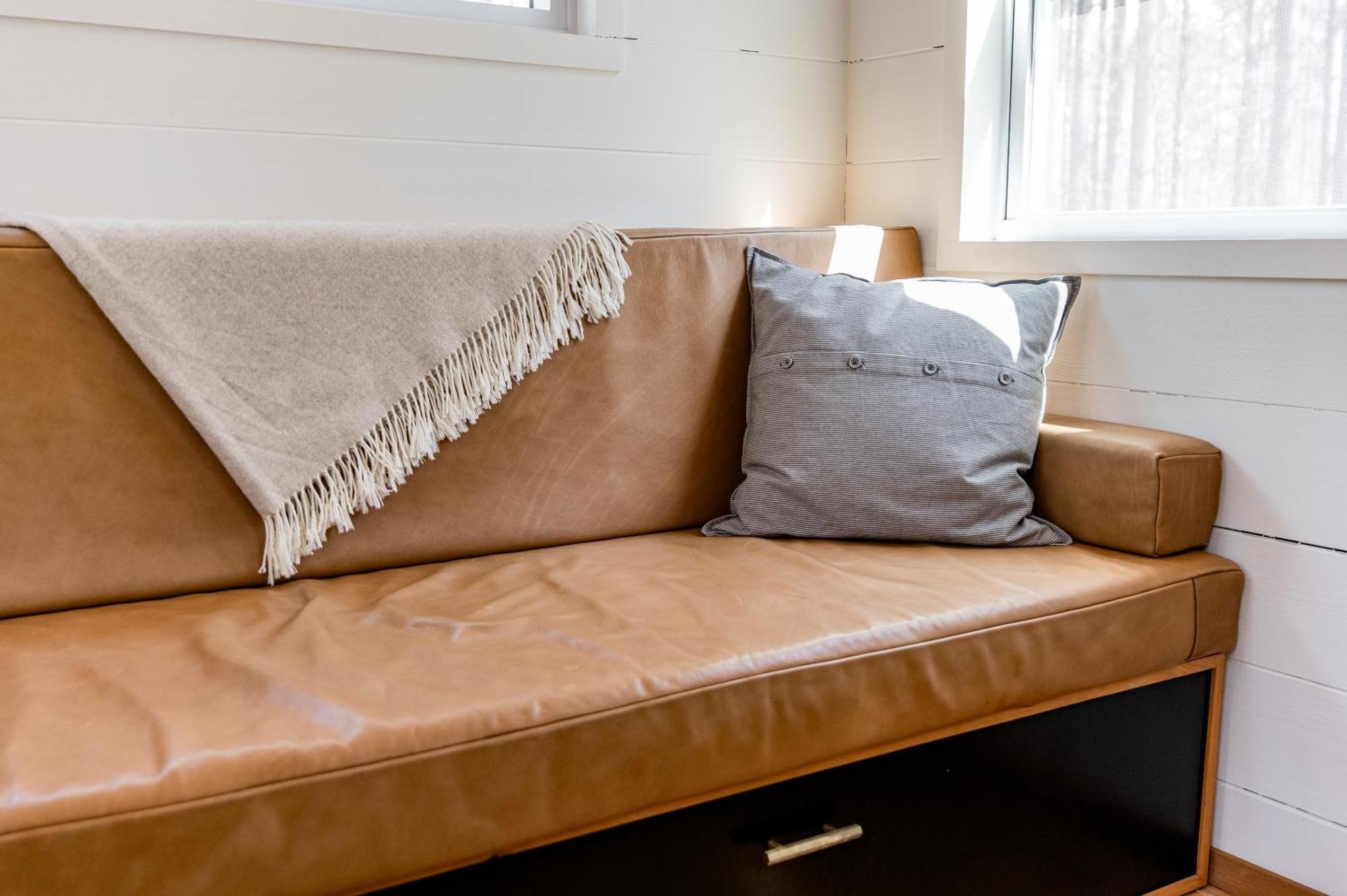 فيلا Pine Creek Tiny House Amherst المظهر الخارجي الصورة