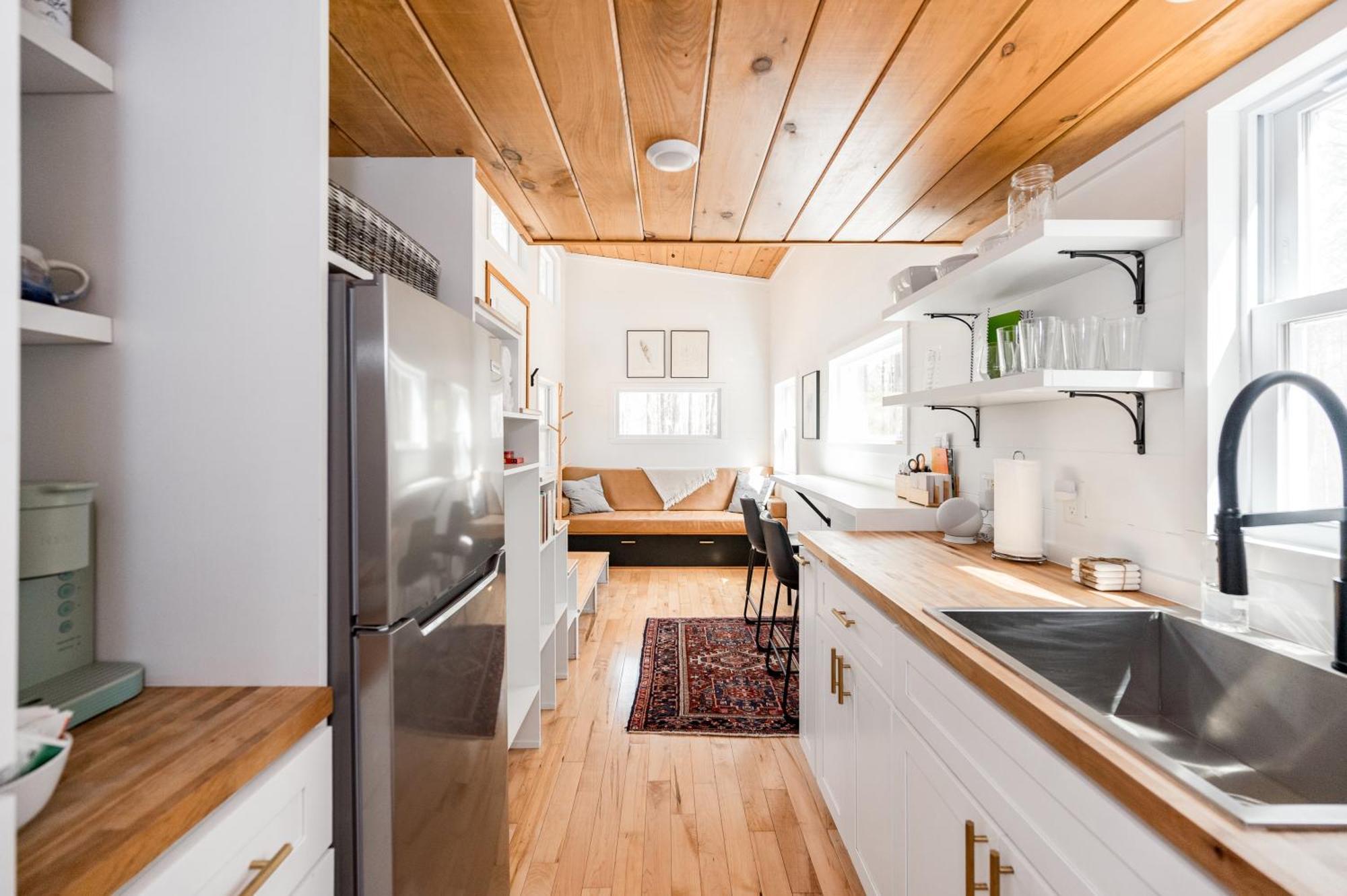 فيلا Pine Creek Tiny House Amherst المظهر الخارجي الصورة