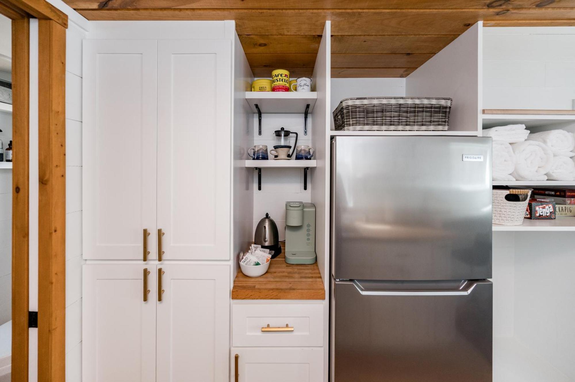 فيلا Pine Creek Tiny House Amherst المظهر الخارجي الصورة