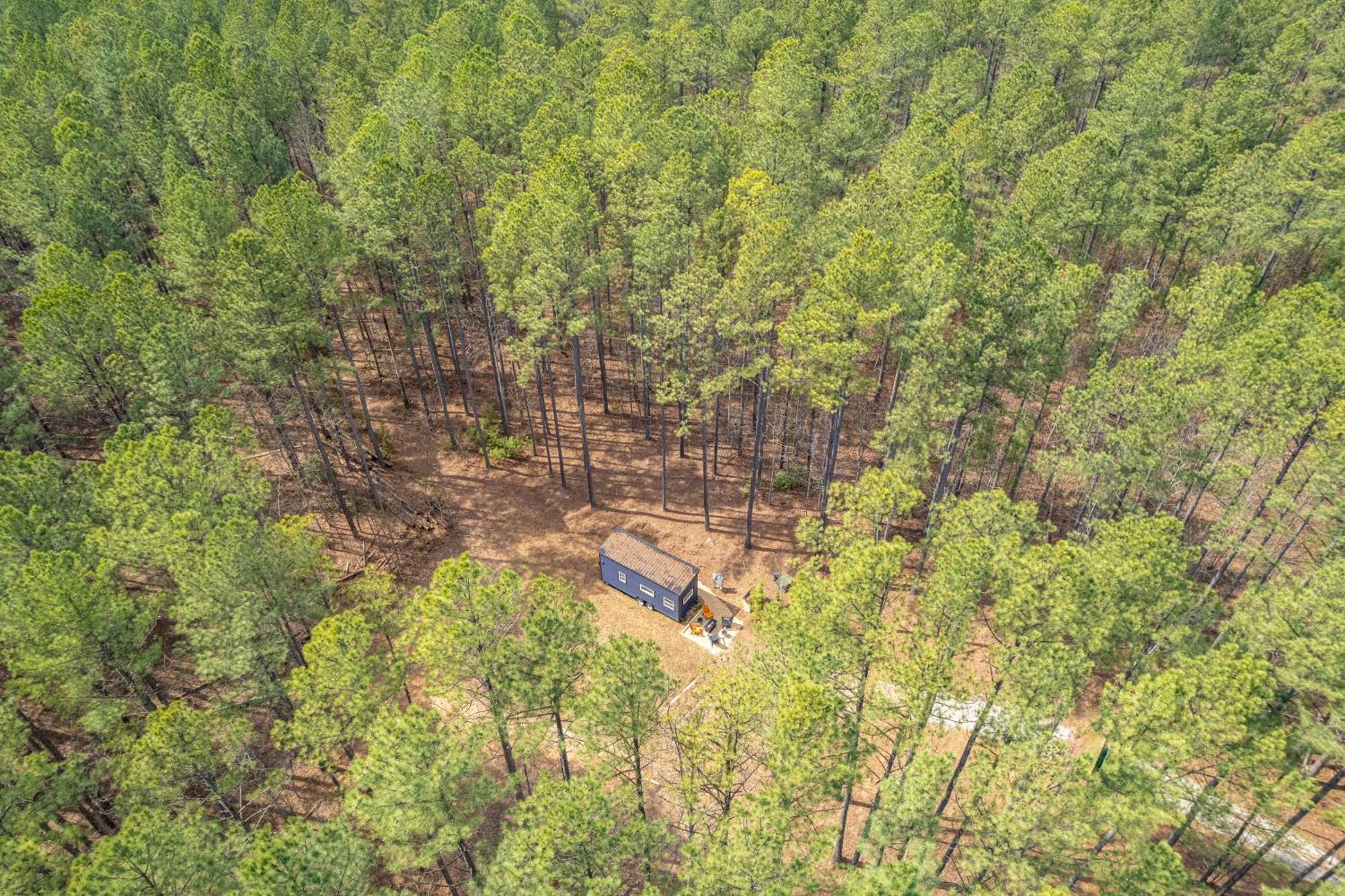 فيلا Pine Creek Tiny House Amherst المظهر الخارجي الصورة