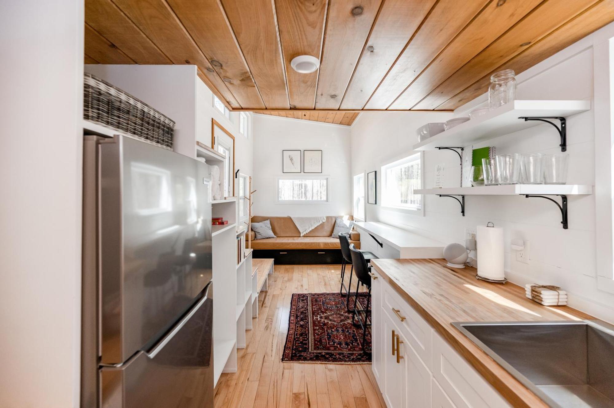 فيلا Pine Creek Tiny House Amherst المظهر الخارجي الصورة