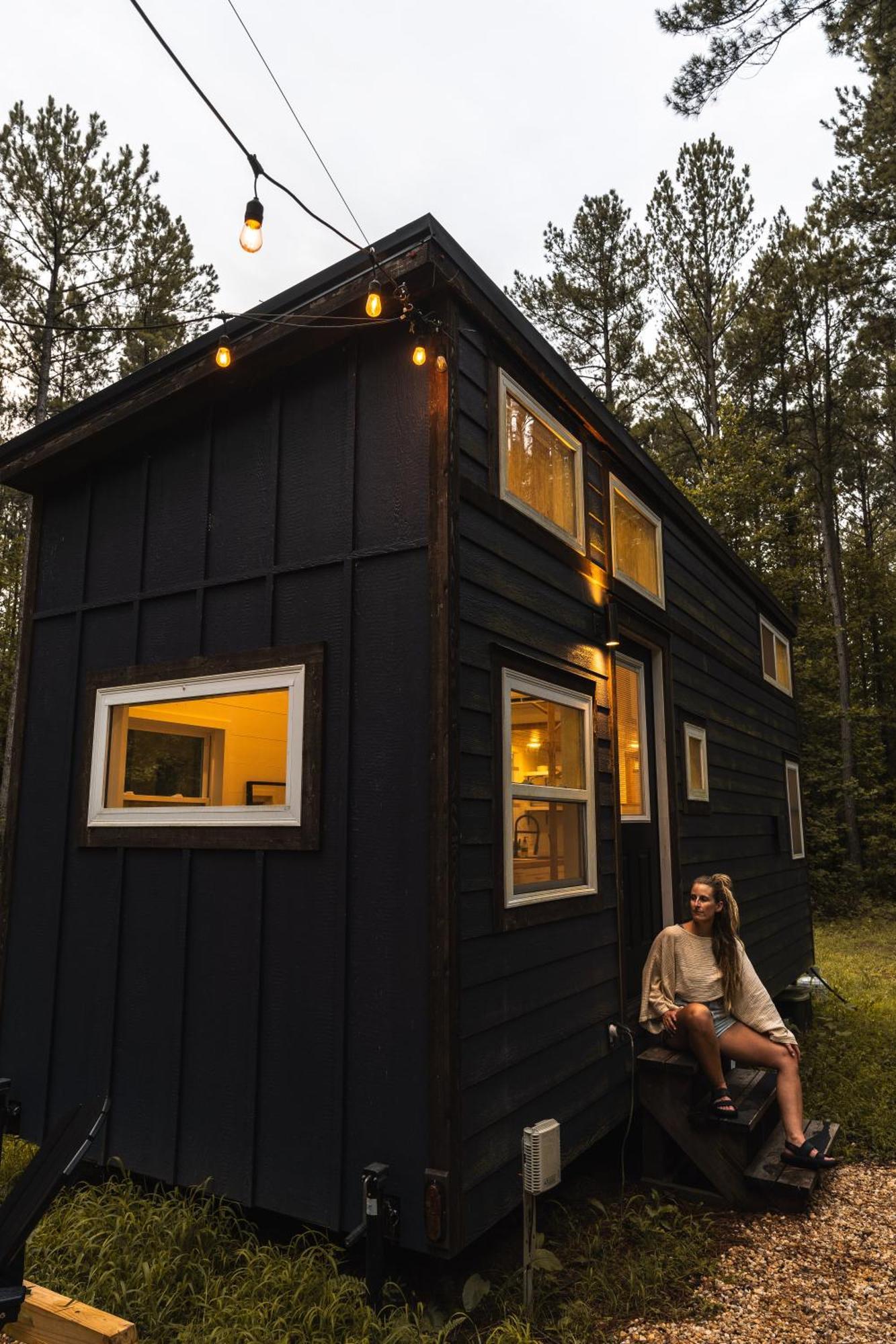 فيلا Pine Creek Tiny House Amherst المظهر الخارجي الصورة