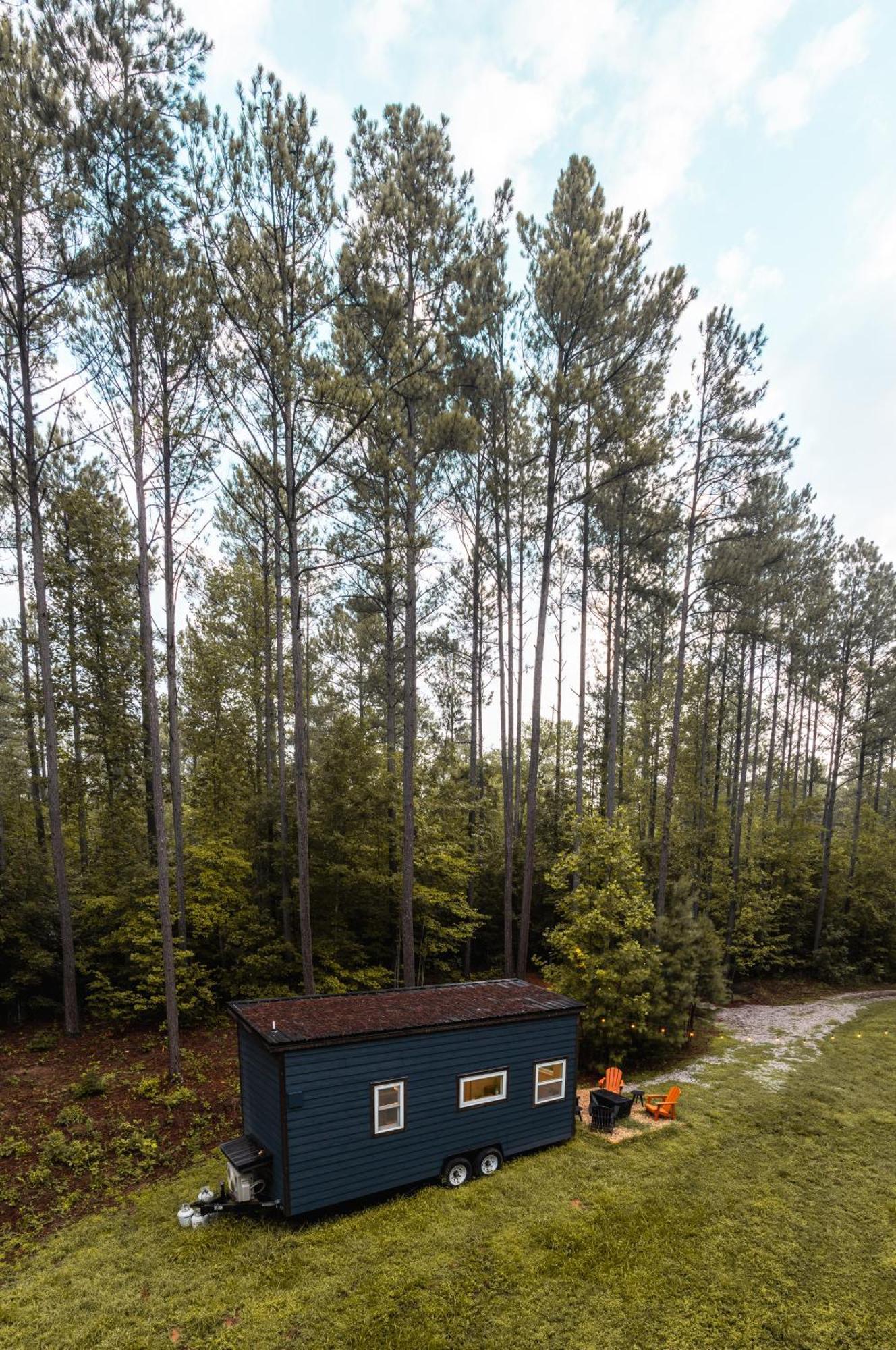 فيلا Pine Creek Tiny House Amherst المظهر الخارجي الصورة