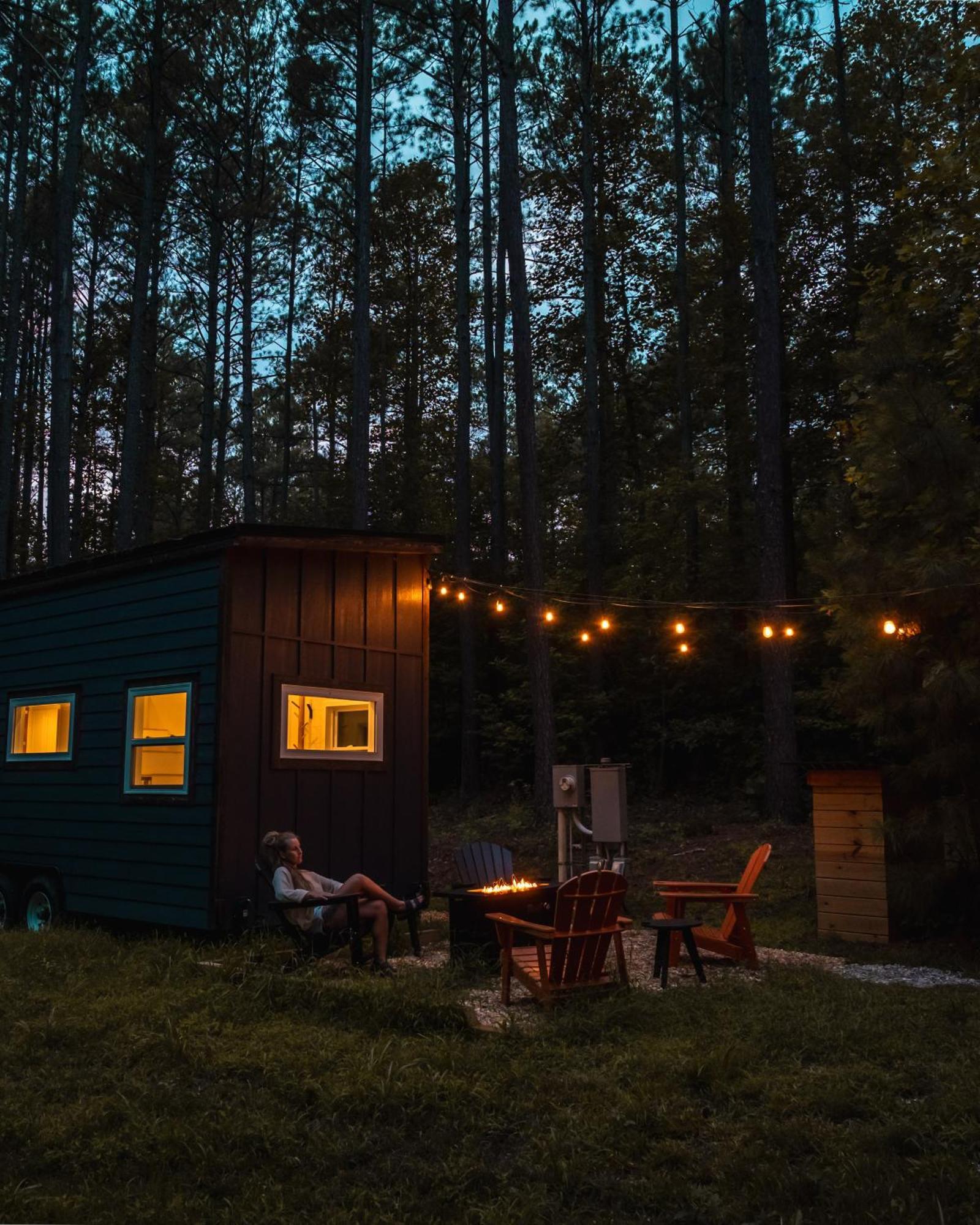 فيلا Pine Creek Tiny House Amherst المظهر الخارجي الصورة