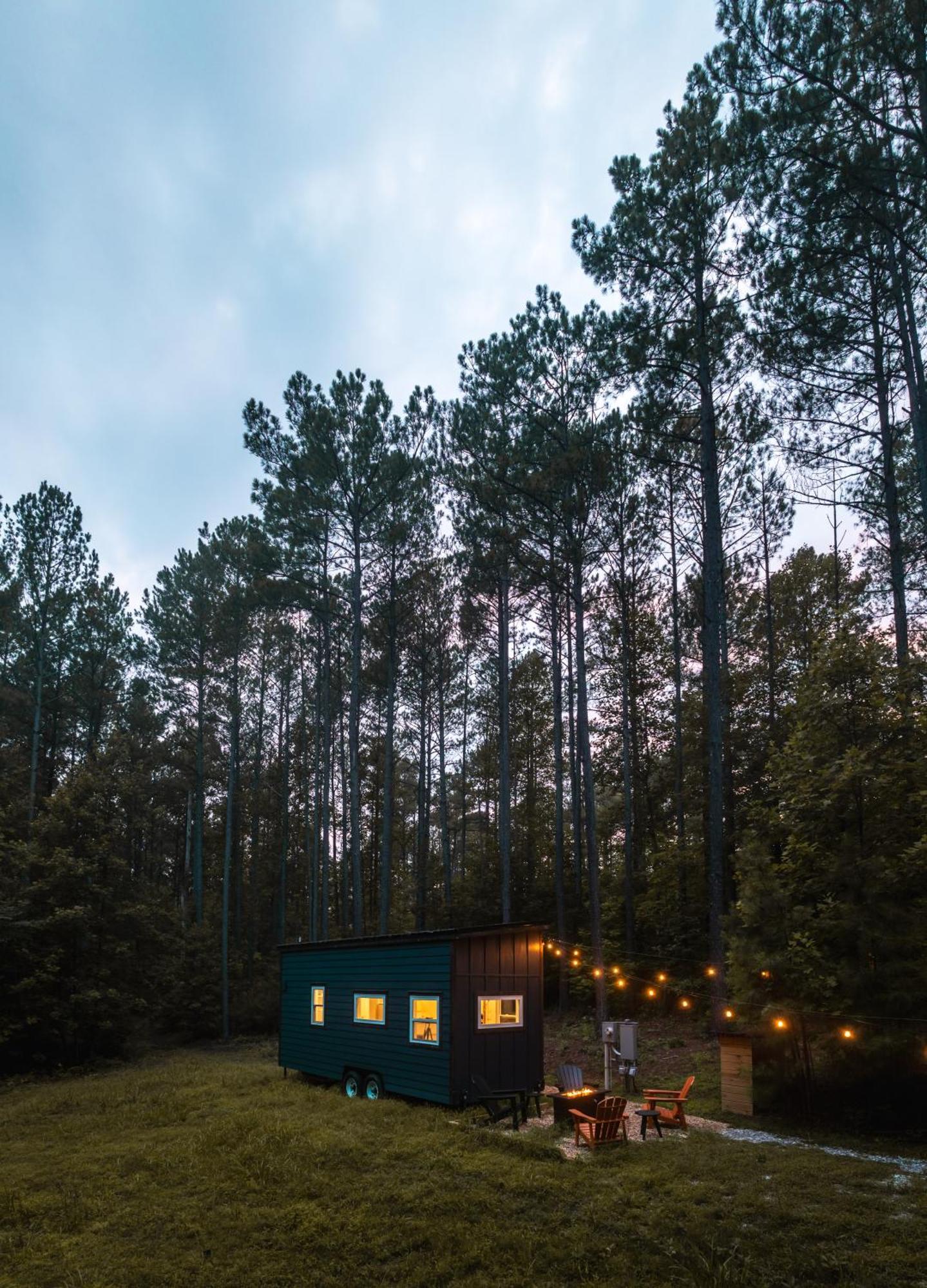 فيلا Pine Creek Tiny House Amherst المظهر الخارجي الصورة