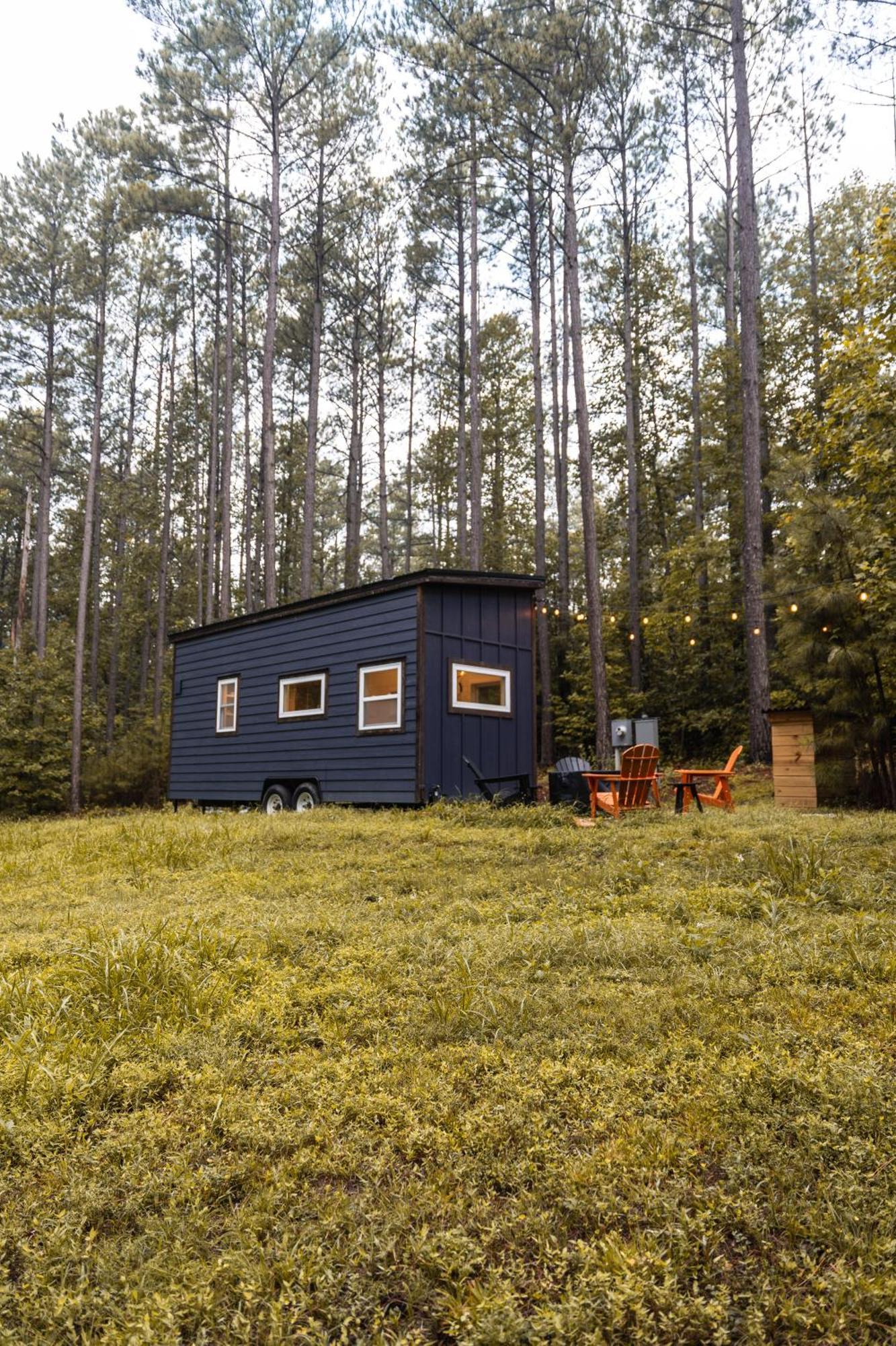 فيلا Pine Creek Tiny House Amherst المظهر الخارجي الصورة