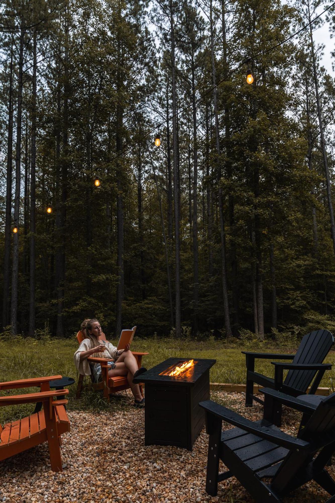 فيلا Pine Creek Tiny House Amherst المظهر الخارجي الصورة